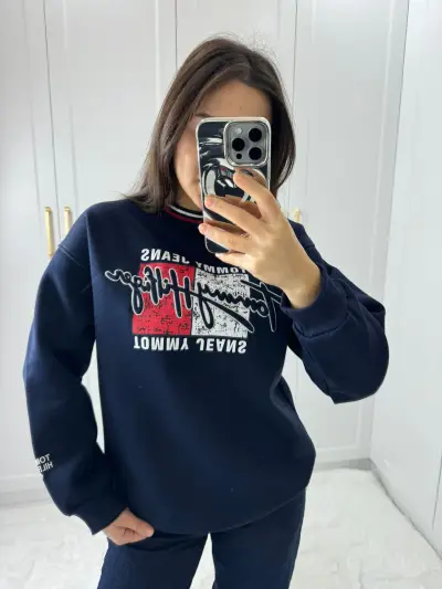 TMY LACİVERT SWEATSHIRT