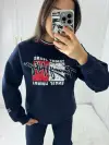 TMY LACİVERT SWEATSHIRT